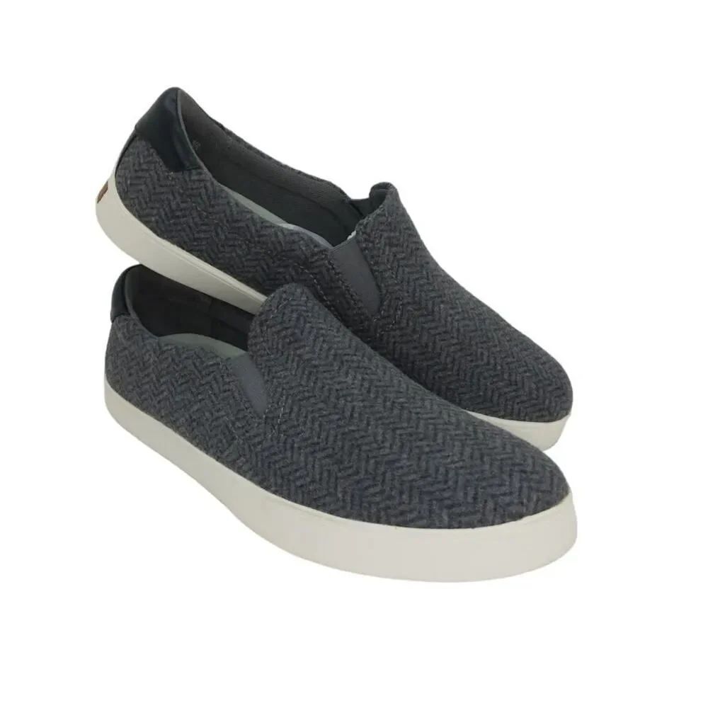 DR. SCHOLLS Memory Foam Womens Gray Slipon Sneakers - New - Size: 9 1.2M